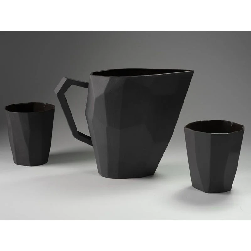 Limbo Jug - 1800 ml, Black - des. Marek Cecula, Polskie Fabryki Porcelany – Ćmielów Design Studio - Image 3
