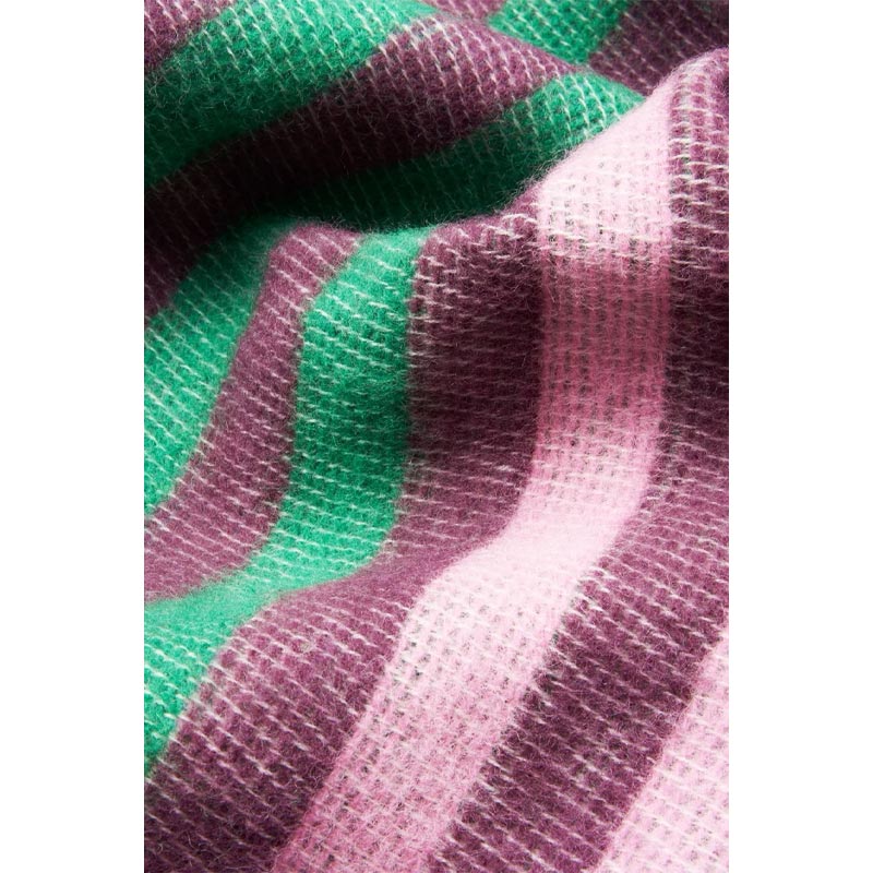'Lined Up' Wool Blanket, by Céline Cornu - Image 4