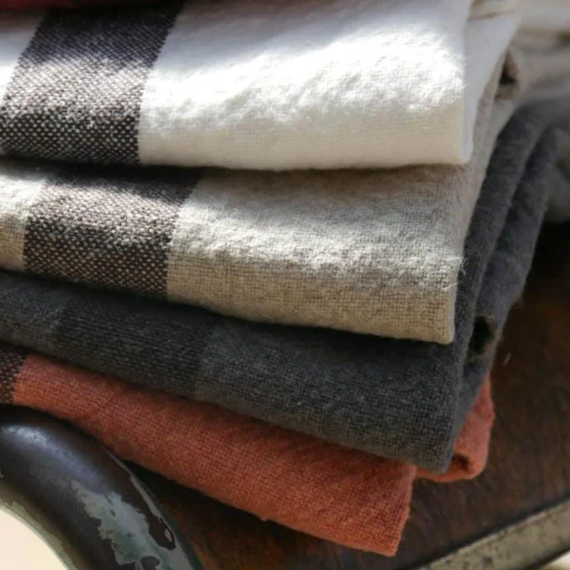 Doudou 100% Linen Tea towel - Oxide - by Charvet Editions - Image 2