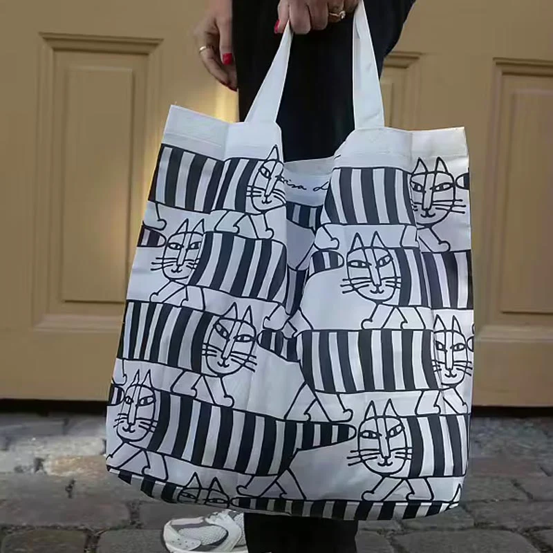 Lisa Larson Foldaway Shopping Bag - Mikey - by Pluto Design - Image 2