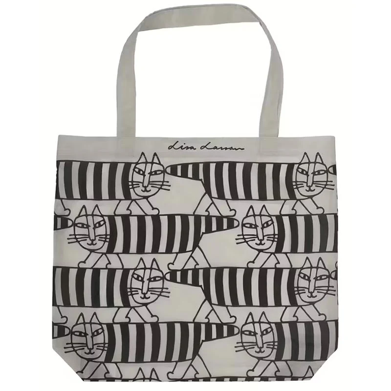 Lisa Larson Foldaway Shopping Bag - Mikey - by Pluto Design - Image 4
