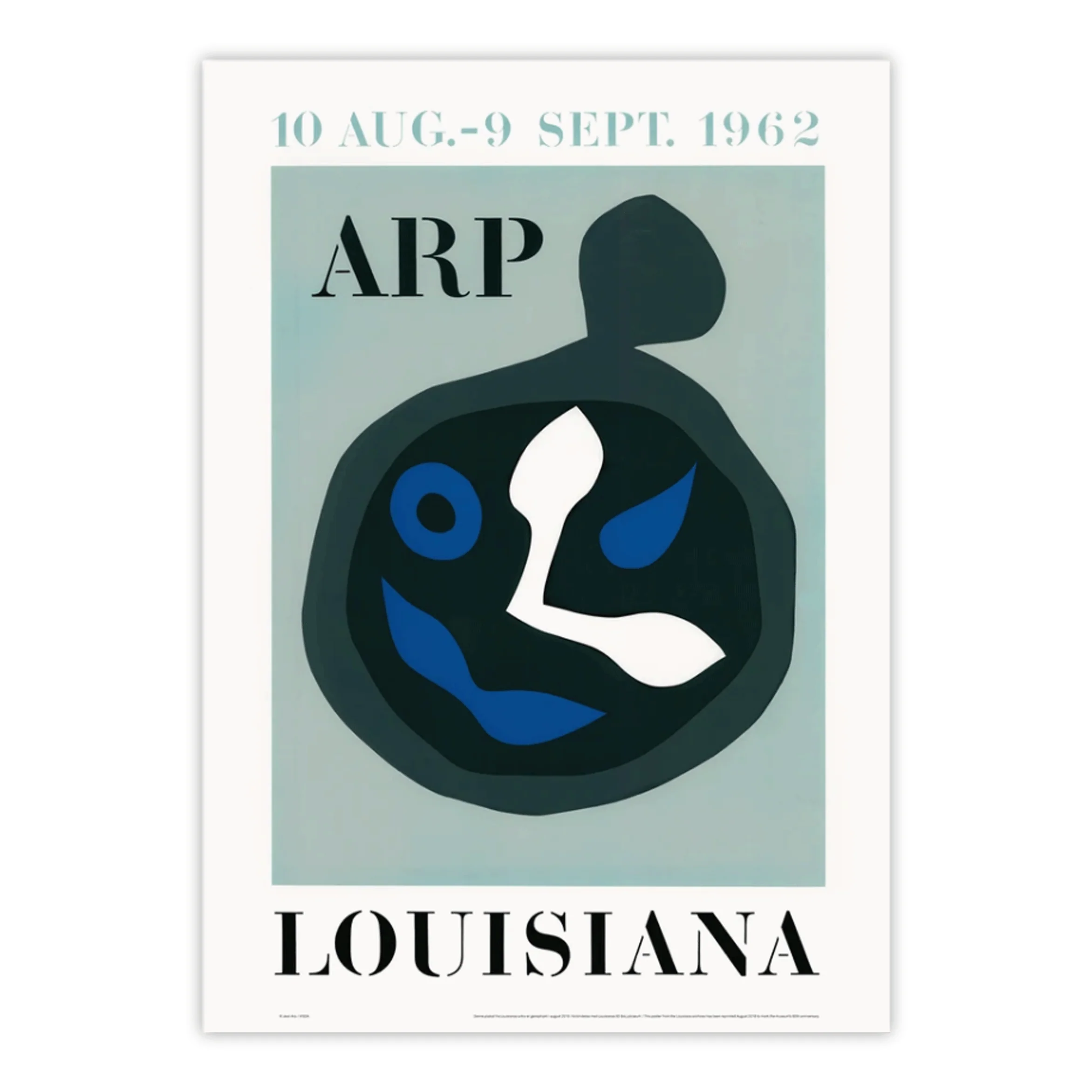 'Jubilæumsplakat' Louisiana 1962 poster by Jean Arp - Image 2