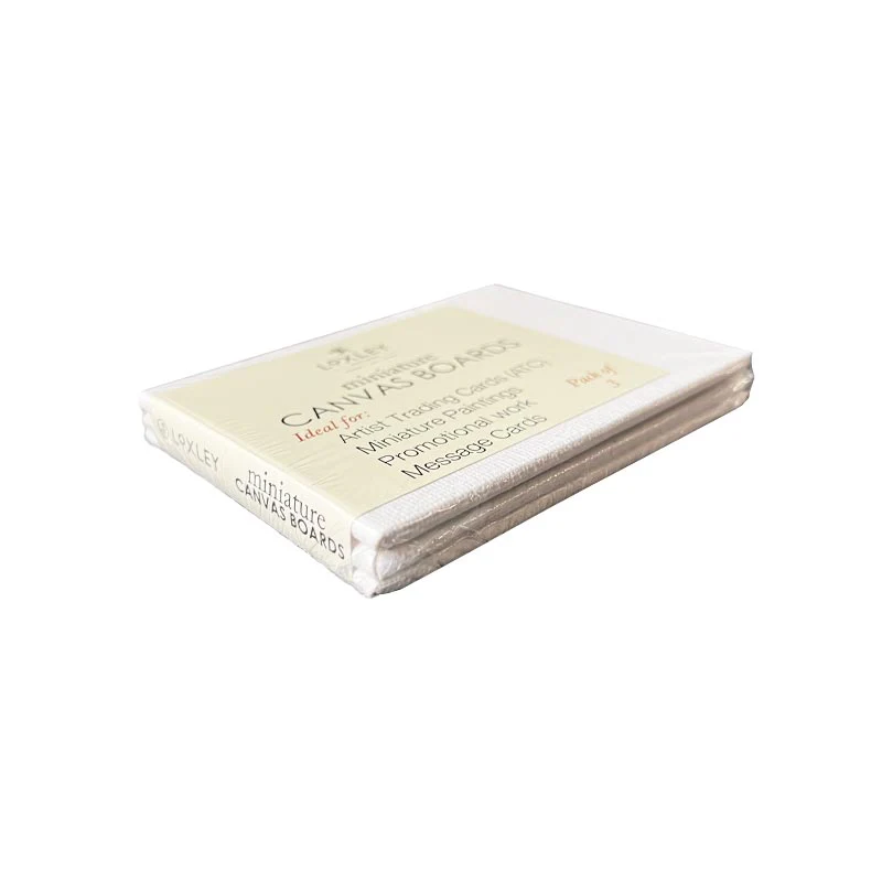 Loxley Trading Cards: 3 miniature canvas boards - Image 2