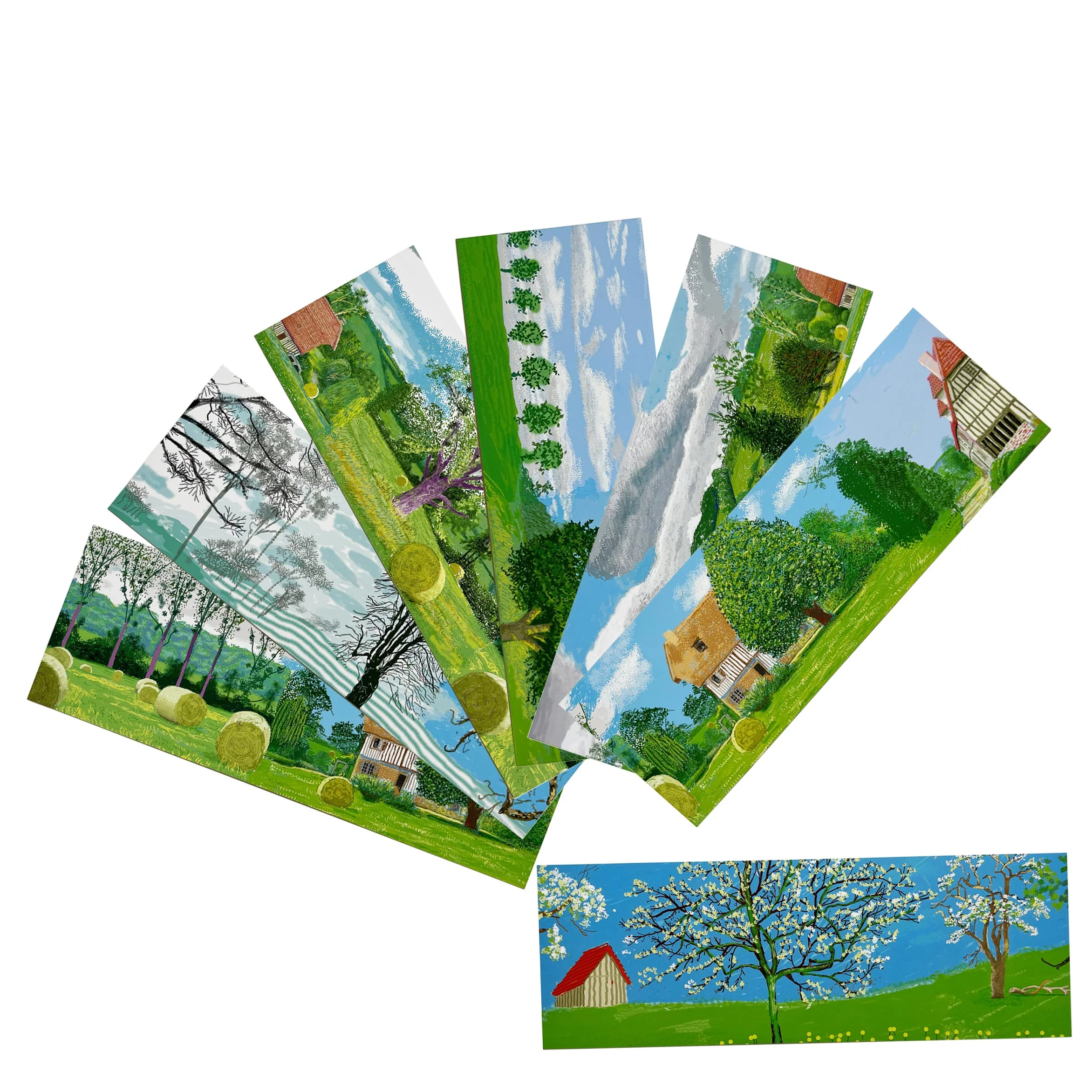 David Hockney: A Year in Normandie Postcard Collection - Pack of 14 Postcards - Image 3