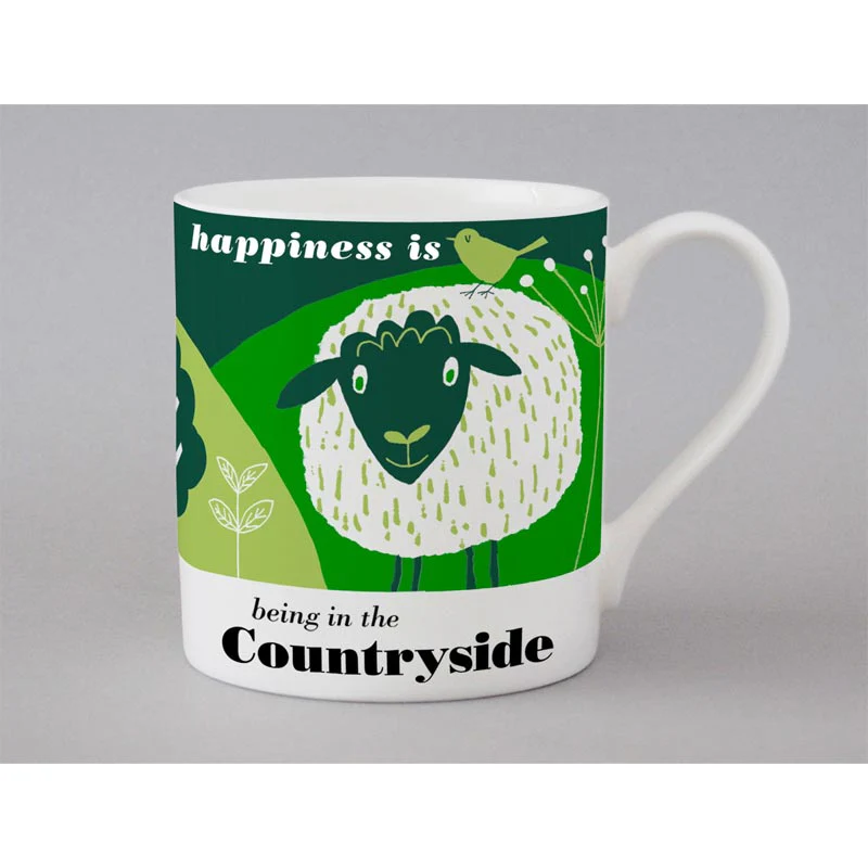 Meadow Ewe Mug - by Repeat Repeat - Image 3