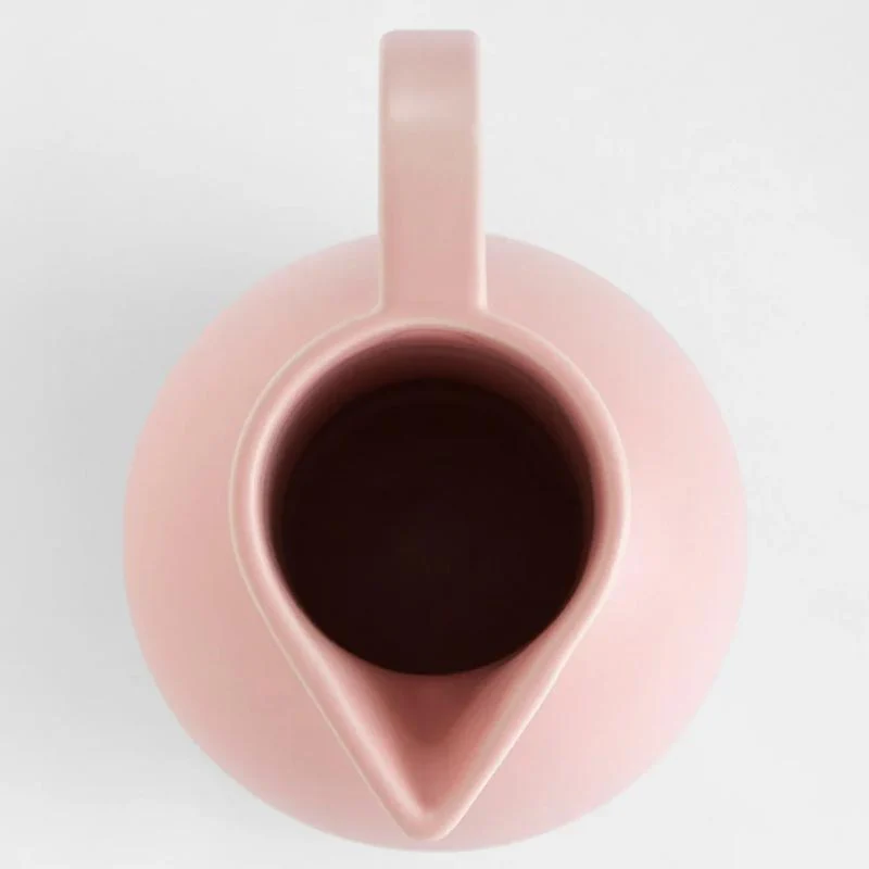 Handmade Coral Blush Medium Jug des. Nicholai Wiig-Hansen, 2016 for raawii - Image 2