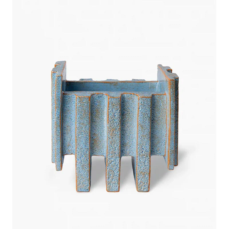 Merlate Vase 22 - Blue - des. Patricia Urquiola for Bitossi - Image 4
