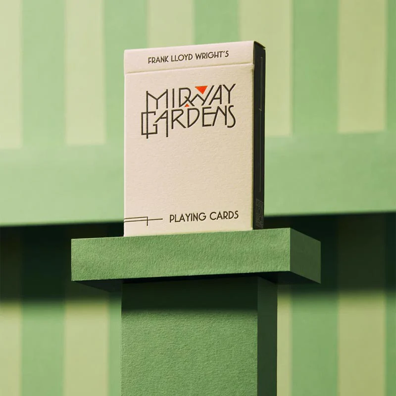 Midway Gardens - Frank Lloyd Wright Playing Cards, by Art of Play - Image 2