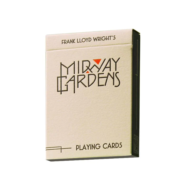 Midway Gardens - Frank Lloyd Wright Playing Cards, by Art of Play - Image 7