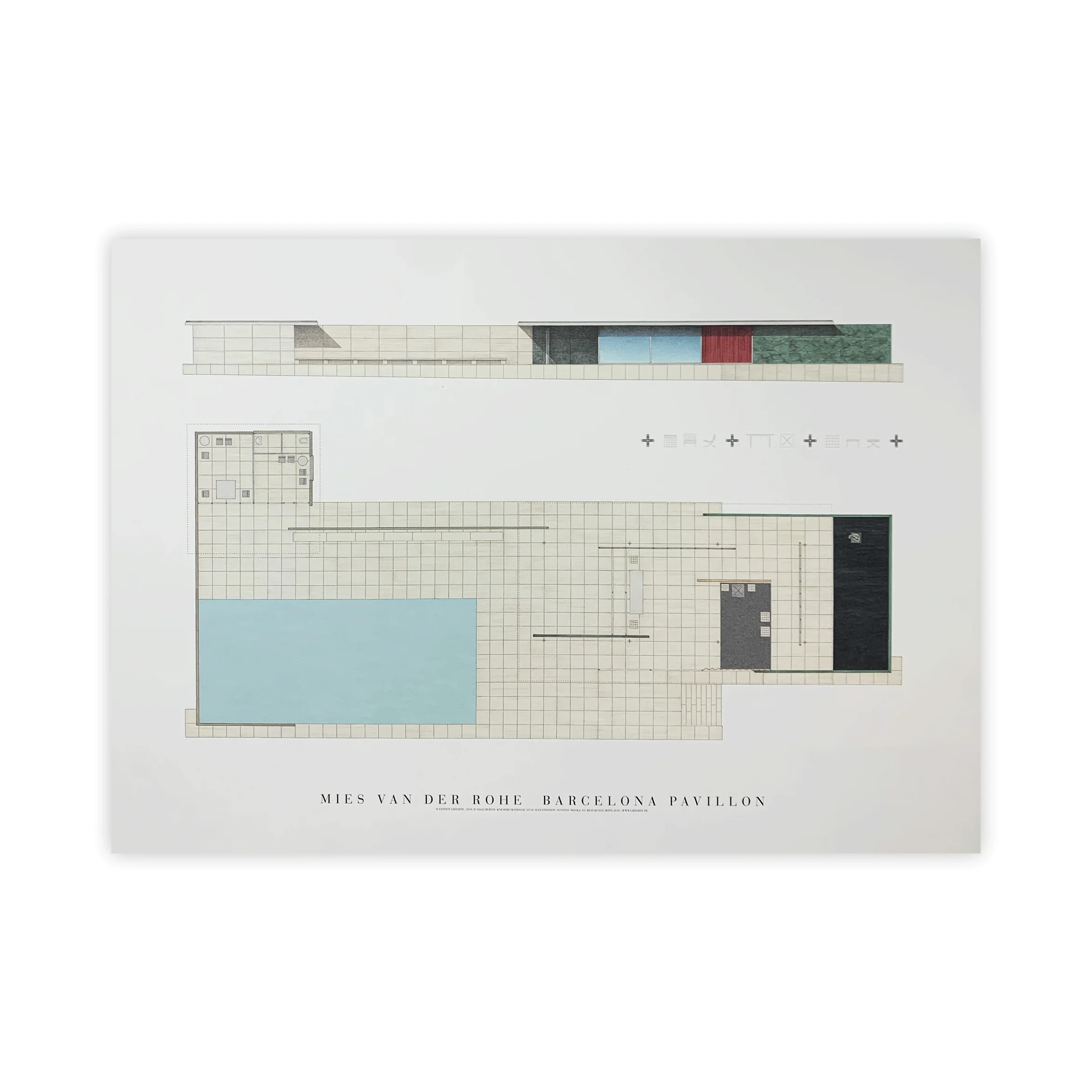 Mies van der Rohe: Barcelona Pavillion poster - Image 2