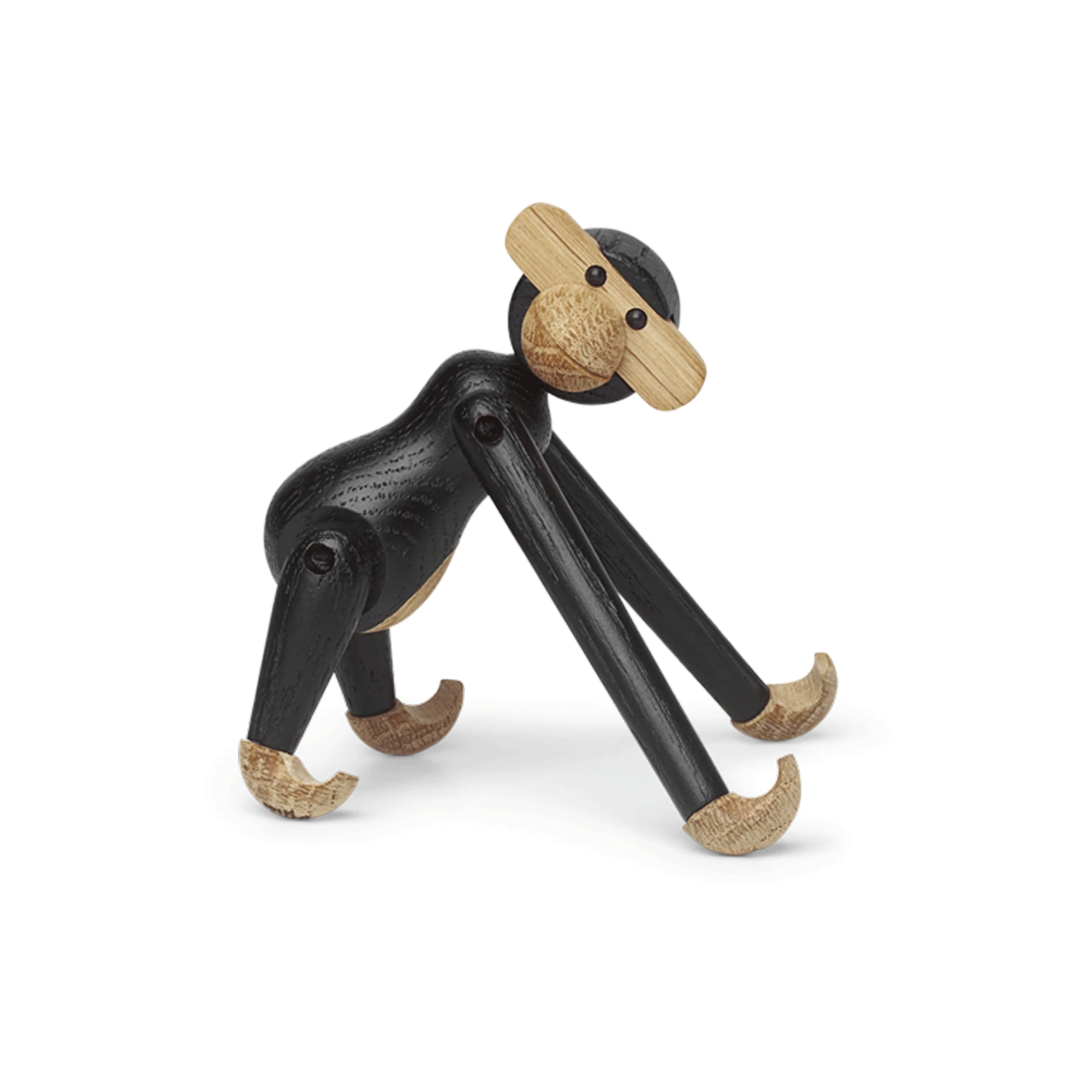 Mini Monkey - Dark-Stained Oak (des Kay Bojesen, 1951) - Image 3