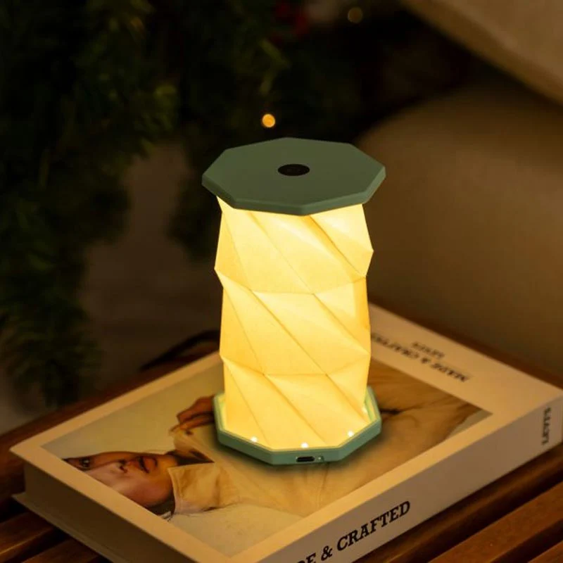 Mini Hexagon Twist Lamp - Lagoon Teal - by Gingko - Image 4