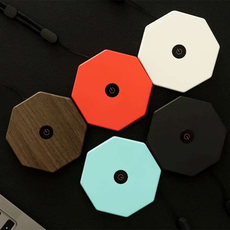 Mini Hexagon Twist Lamp - Lagoon Teal - by Gingko - Image 9