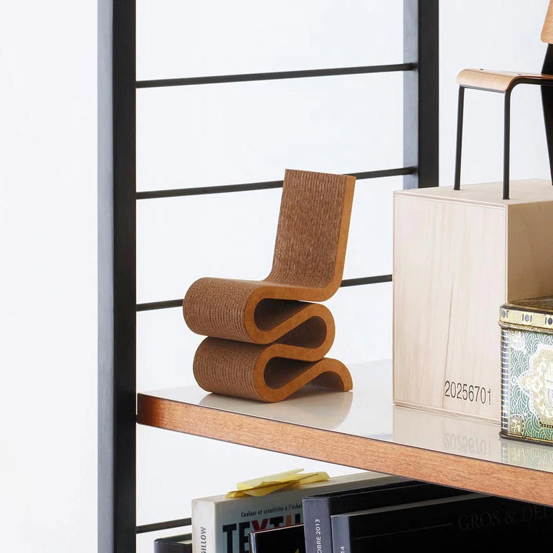 Miniature Wiggle Side chair des. Frank Gehry, 1972 (made by Vitra) - Image 3