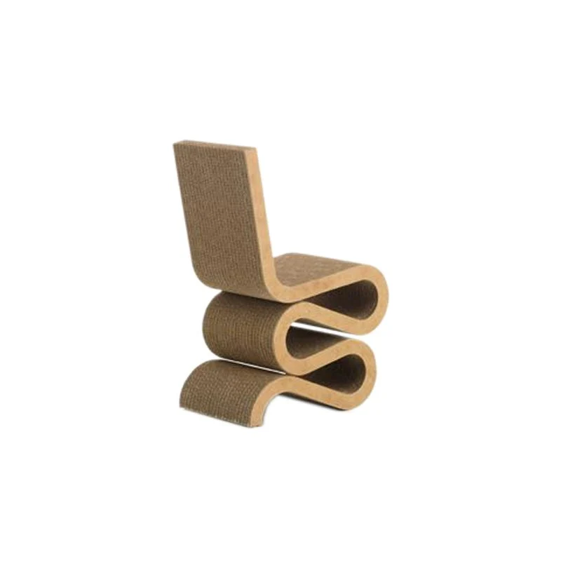 Miniature Wiggle Side chair des. Frank Gehry, 1972 (made by Vitra) - Image 4