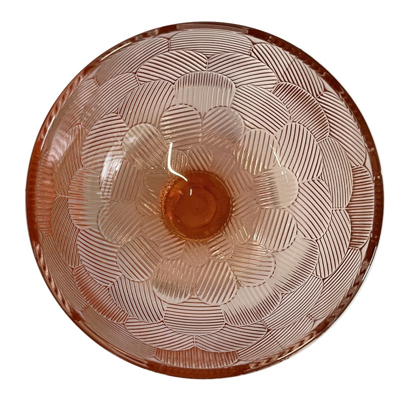 Miranda bowl - 145mm - salmon pink - des. Heikki Orvola for Iittala - Image 3