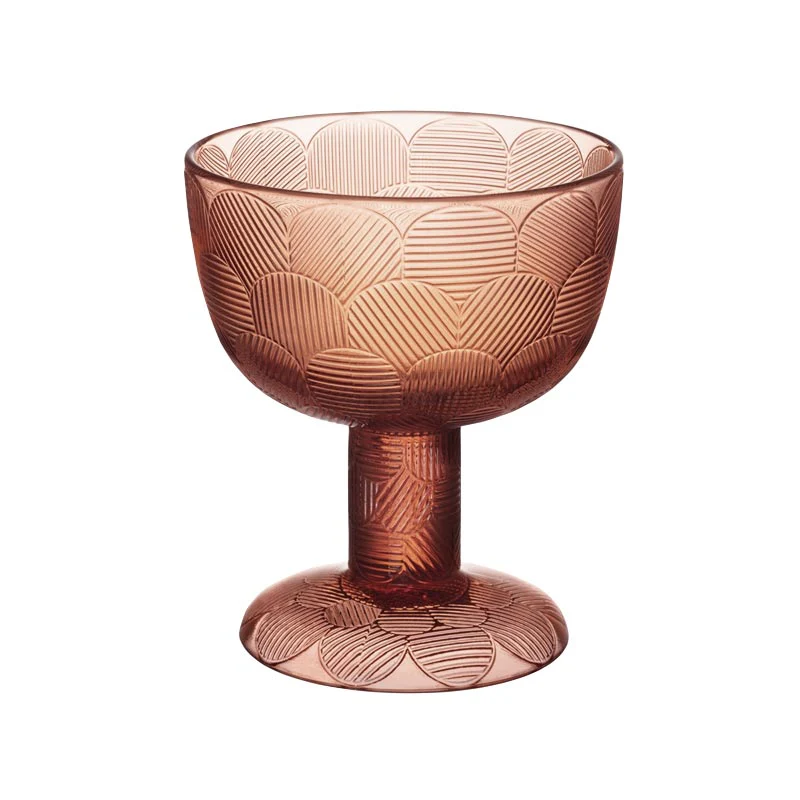 Miranda bowl - 145mm - salmon pink - des. Heikki Orvola for Iittala - Image 4