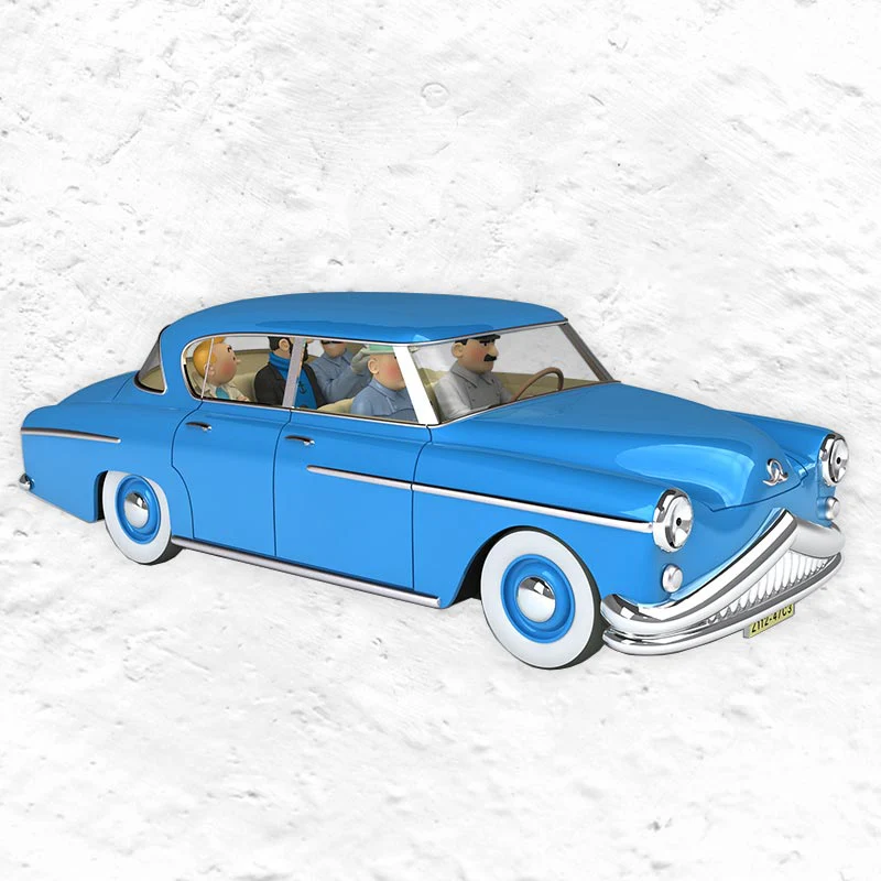The Interpreters' Car Model - The Calculus Affair, Tintin