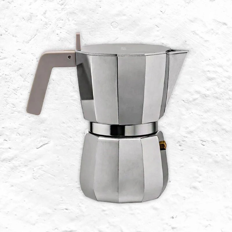 Moka coffee maker - 6 cup - des. David Chipperfield (made by Alessi)