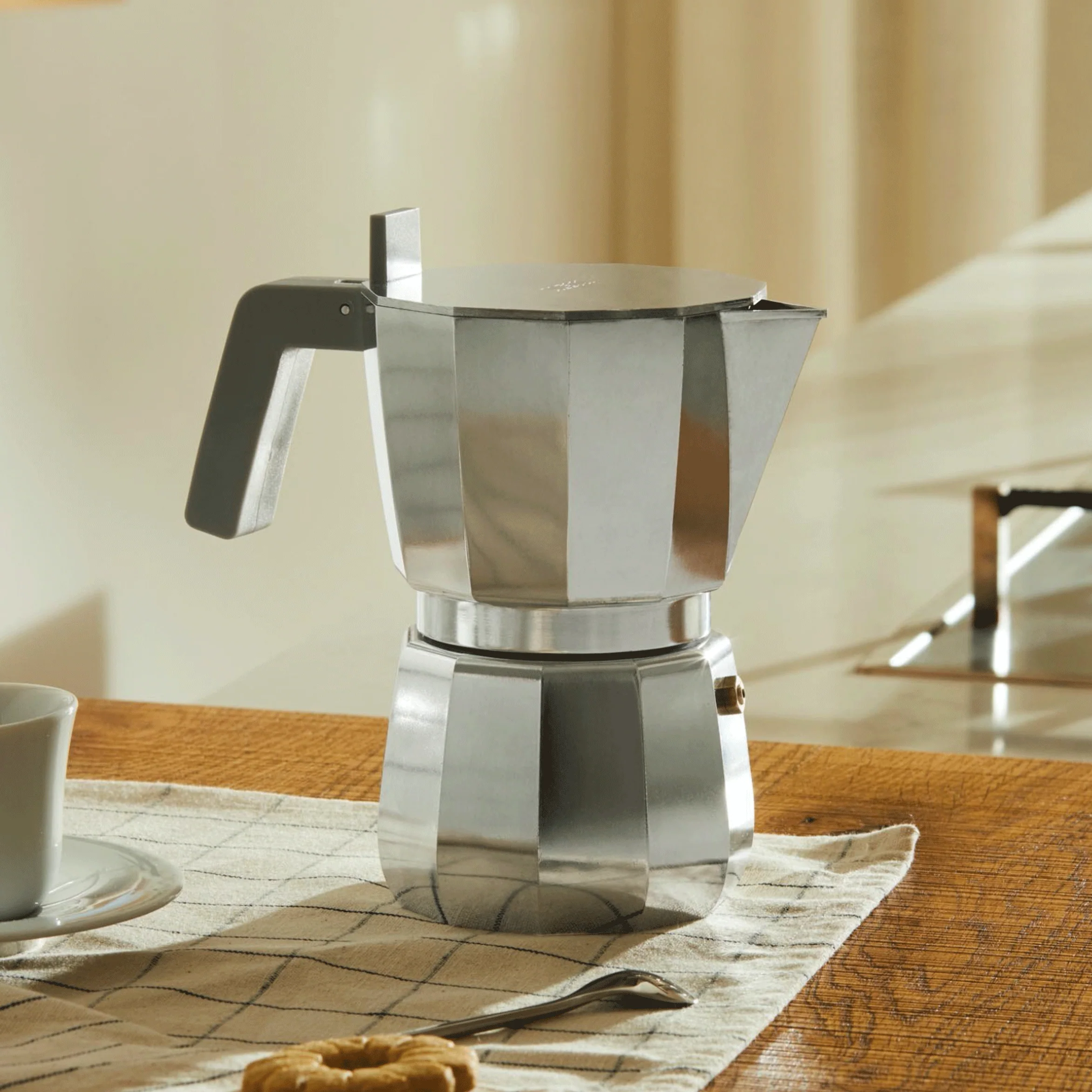 Moka coffee maker - 6 cup - des. David Chipperfield (made by Alessi) - Image 4