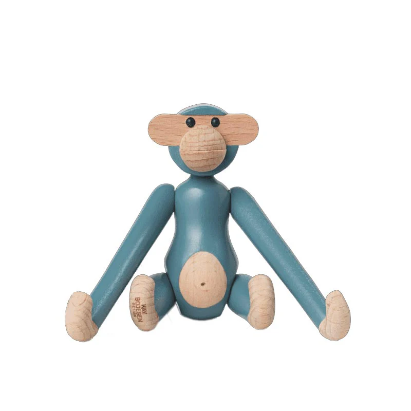 Kay Bojesen Monkey - mini, vintage blue - Image 11
