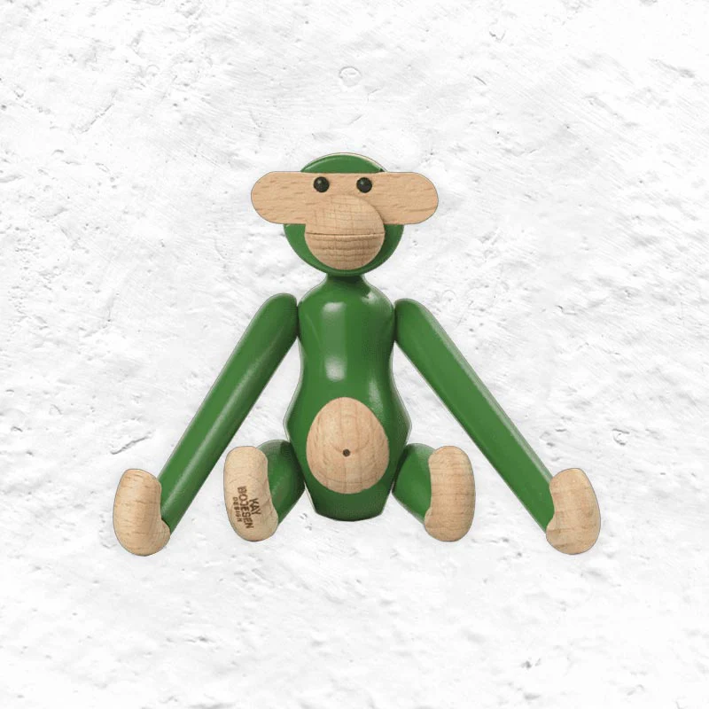 Kay Bojesen Monkey - Mini, Vintage Green