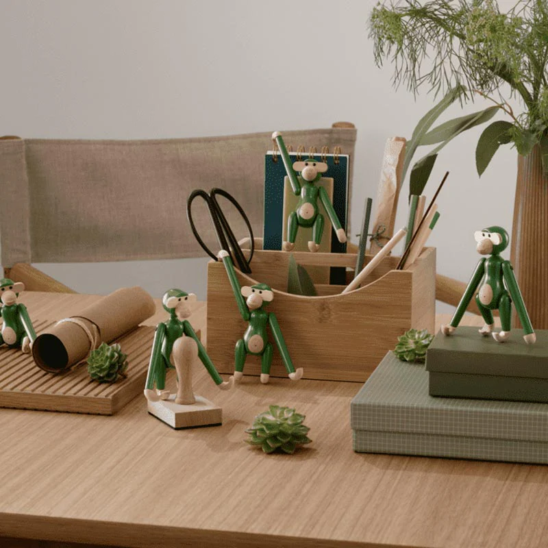 Kay Bojesen Monkey - Mini, Vintage Green - Image 12