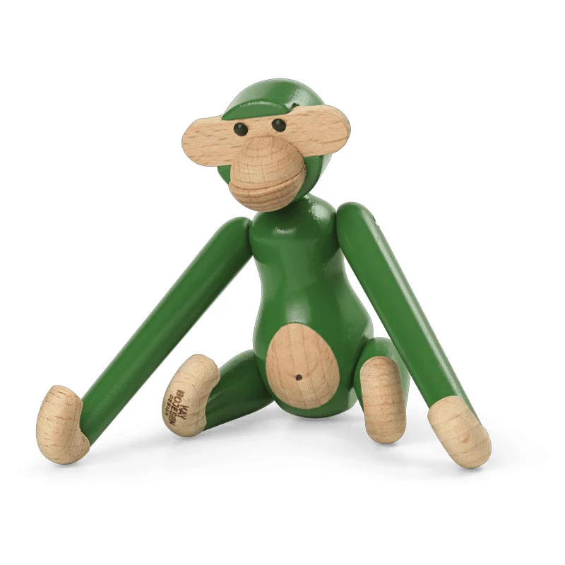 Kay Bojesen Monkey - Mini, Vintage Green - Image 2