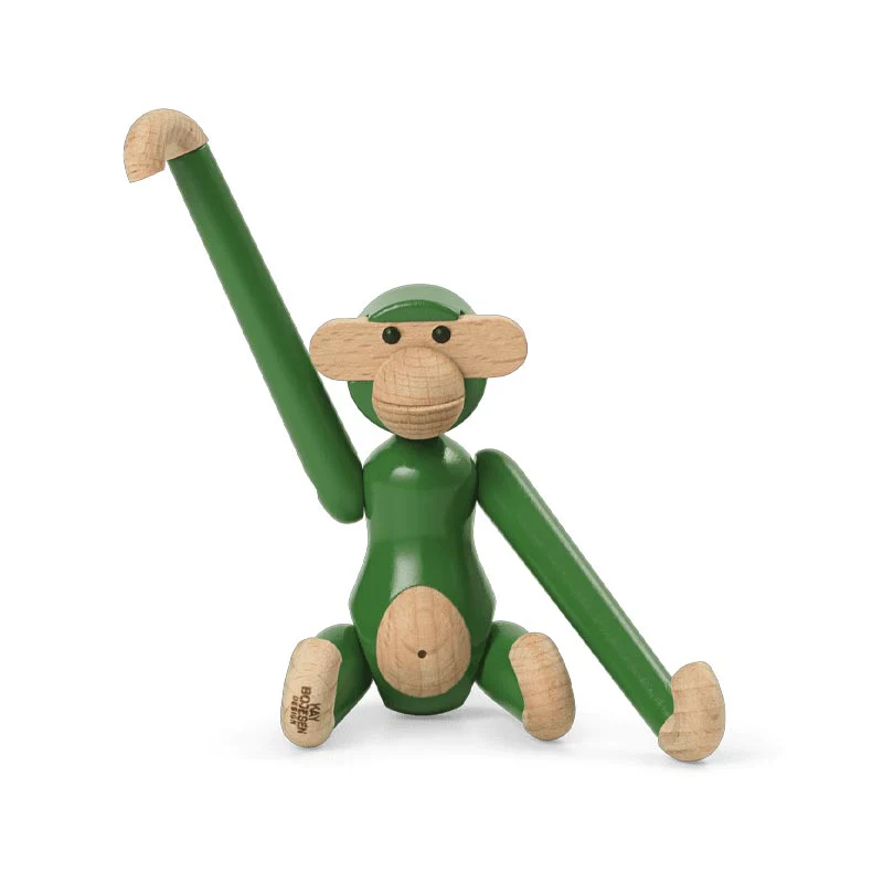 Kay Bojesen Monkey - Mini, Vintage Green - Image 9