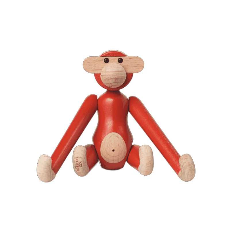 Kay Bojesen Monkey - mini, vintage red - Image 11