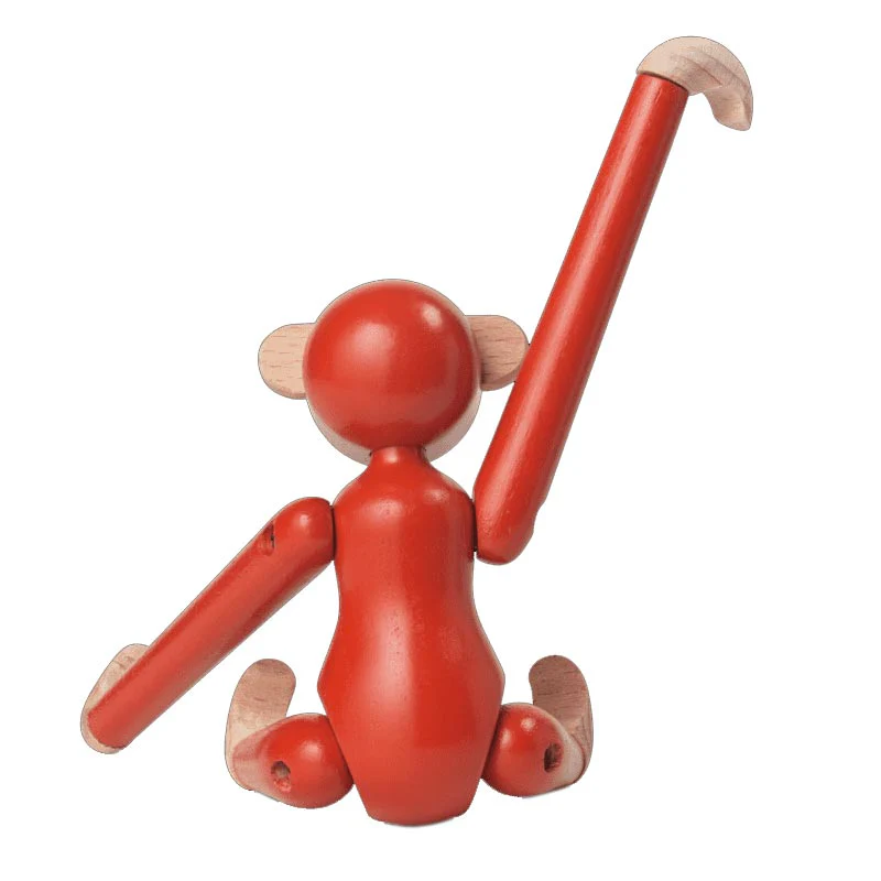 Kay Bojesen Monkey - mini, vintage red - Image 5