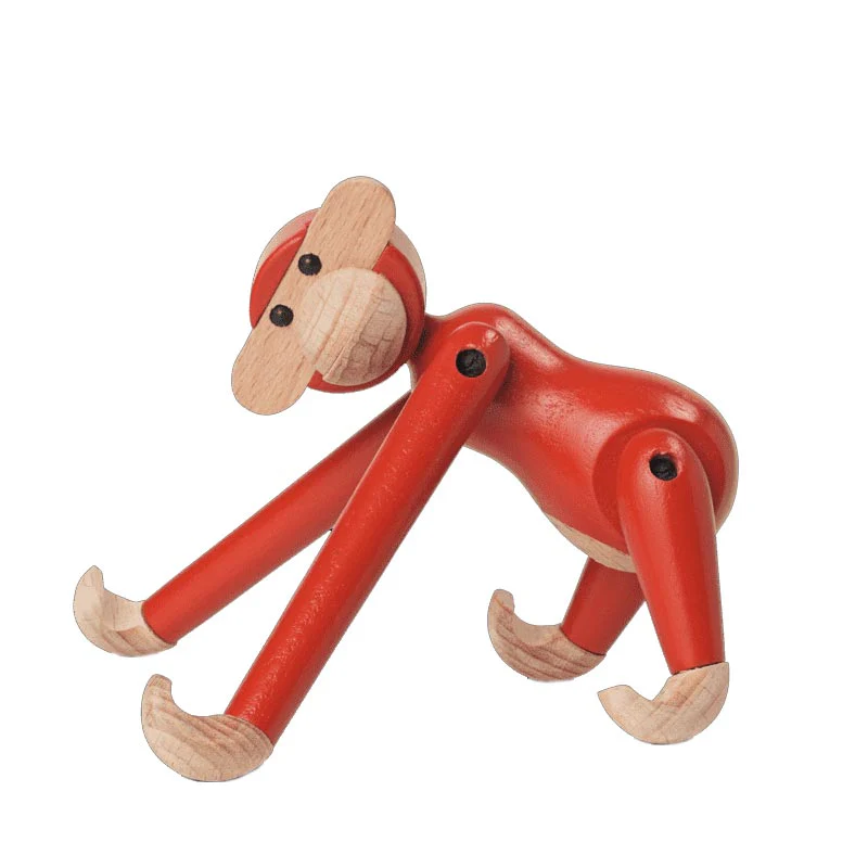 Kay Bojesen Monkey - mini, vintage red - Image 8