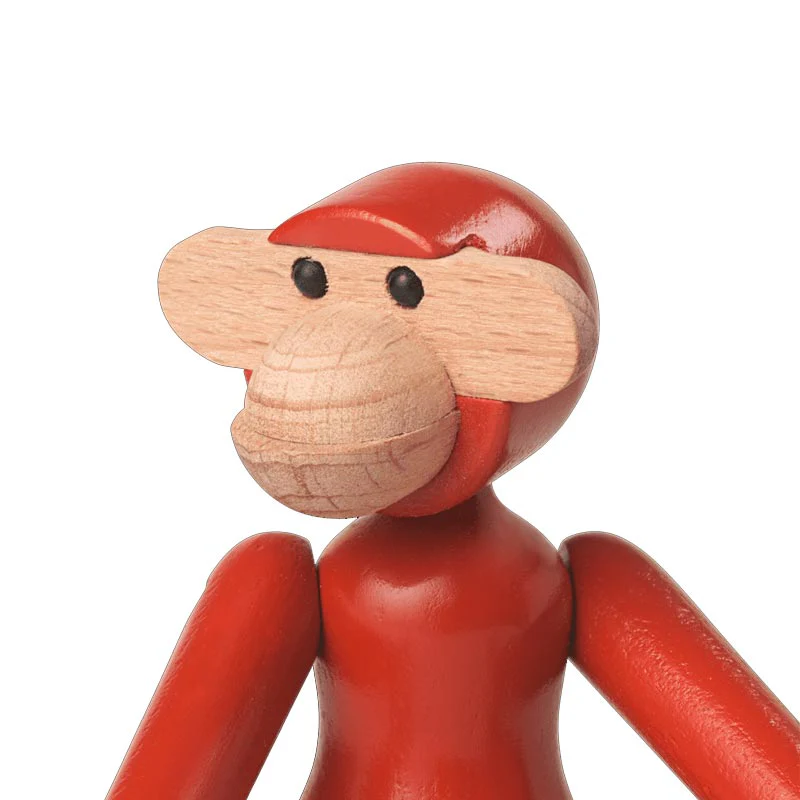 Kay Bojesen Monkey - mini, vintage red - Image 9