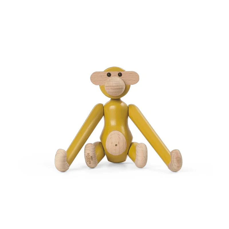 Kay Bojesen Monkey - Mini, Vintage Yellow - Image 14