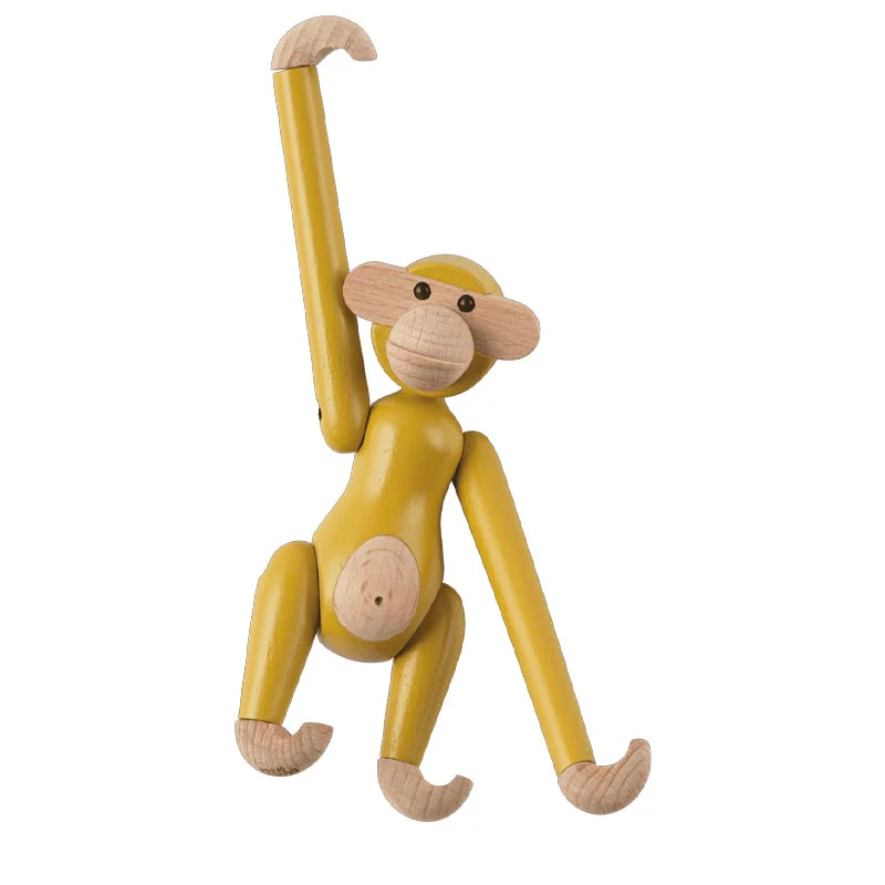 Kay Bojesen Monkey - Mini, Vintage Yellow - Image 6