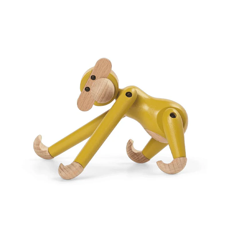 Kay Bojesen Monkey - Mini, Vintage Yellow - Image 8