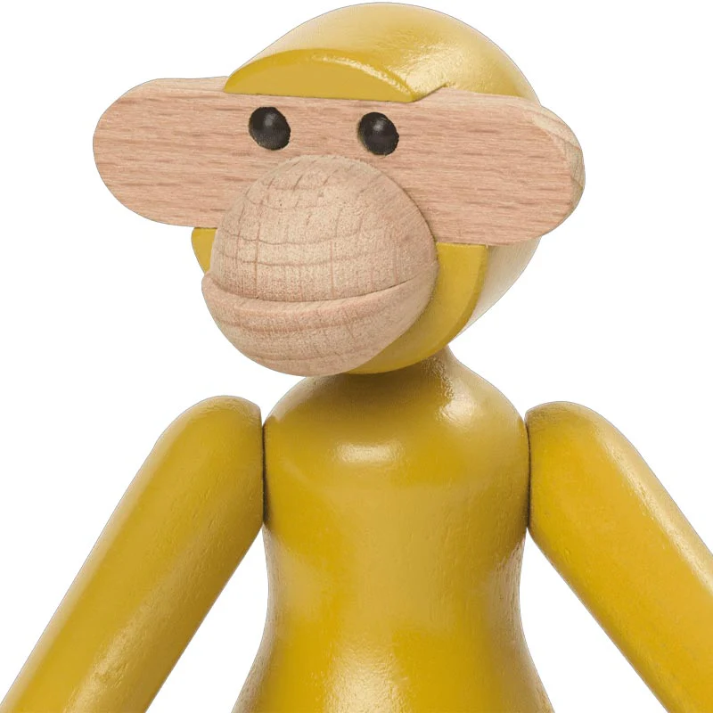 Kay Bojesen Monkey - Mini, Vintage Yellow - Image 9