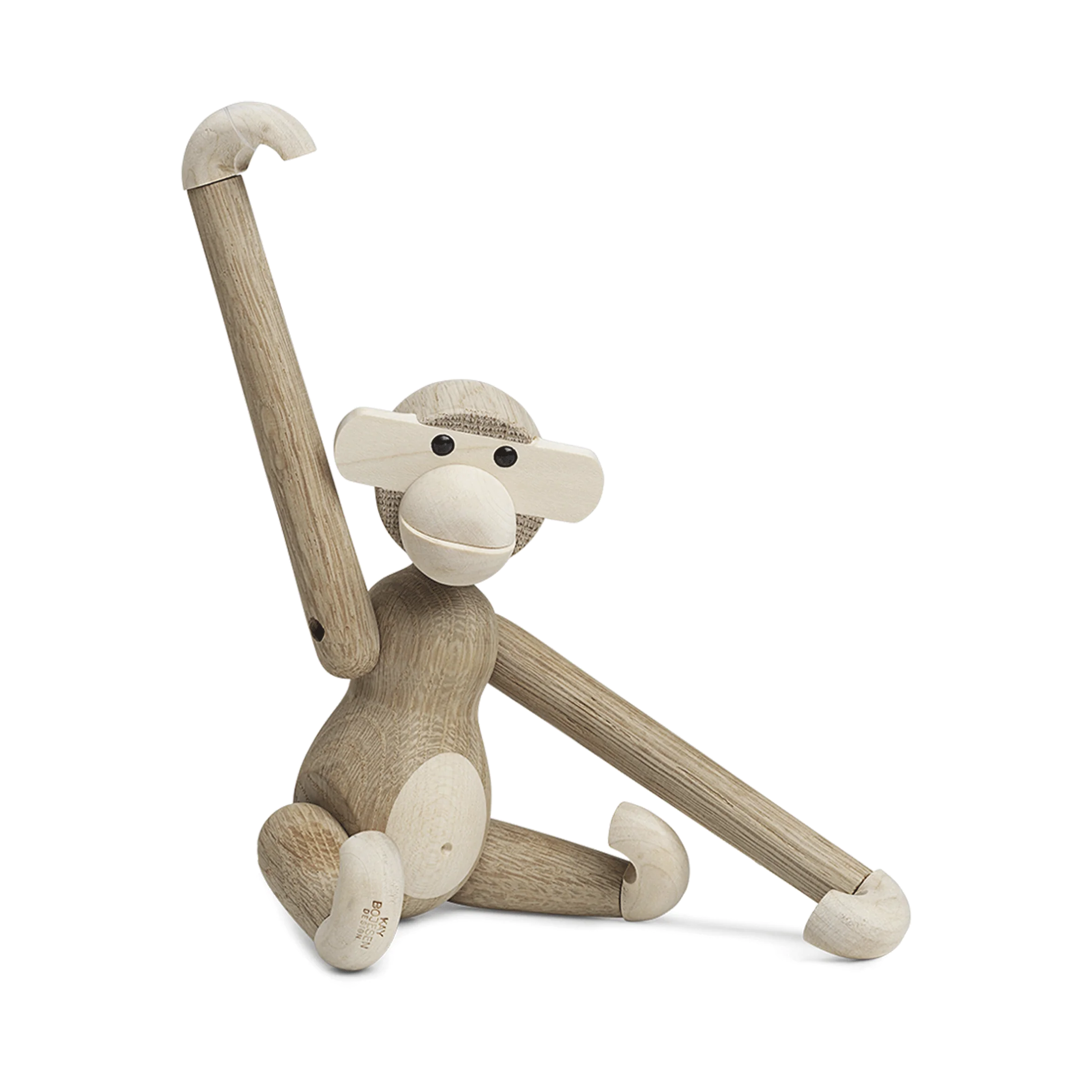 Monkey - small - oak and maple (des Kay Bojesen, 1951) - Image 2