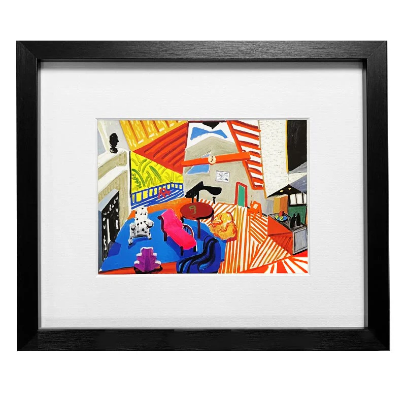 Montcalm Interior at Seven o'clock (Mini-Frame) by David Hockney - Image 3
