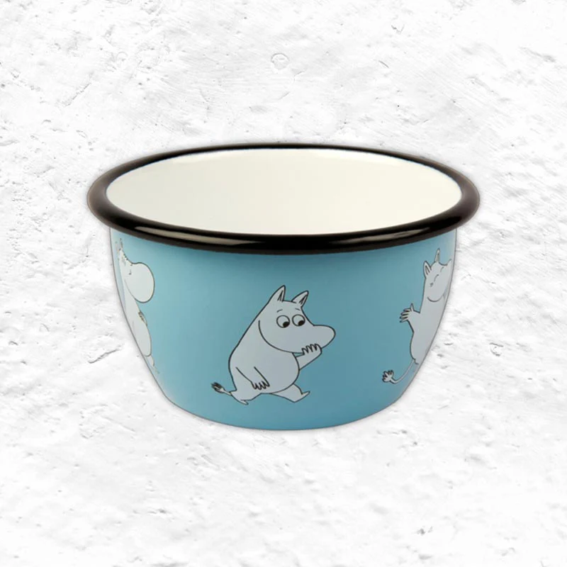 Moomin Enamel Bowl - Moomin Retro - by Muurla