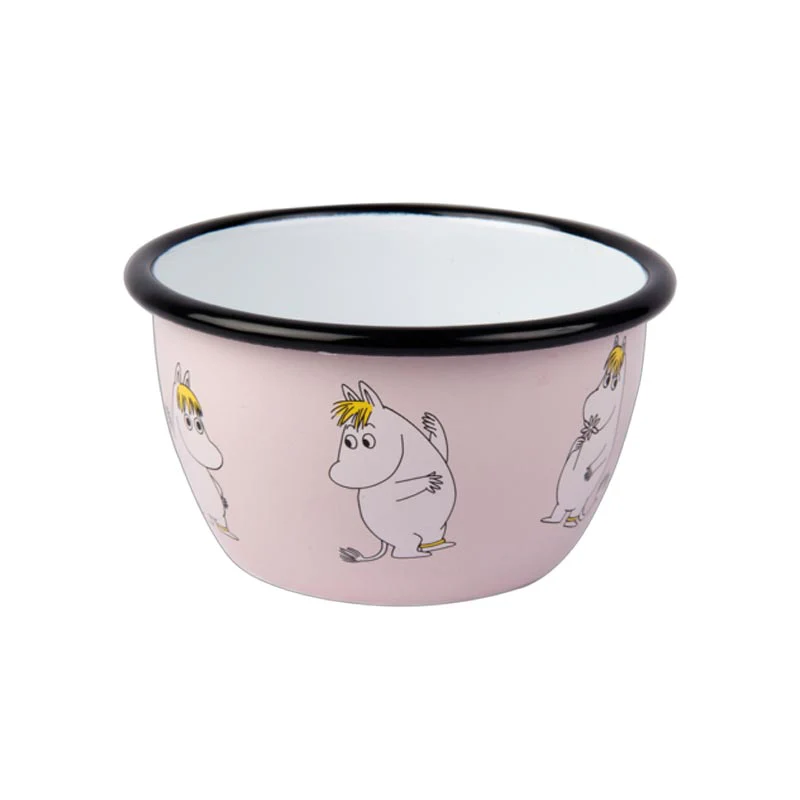 Moomin Enamel Bowl - Snorkmaiden Retro - by Muurla - Image 2
