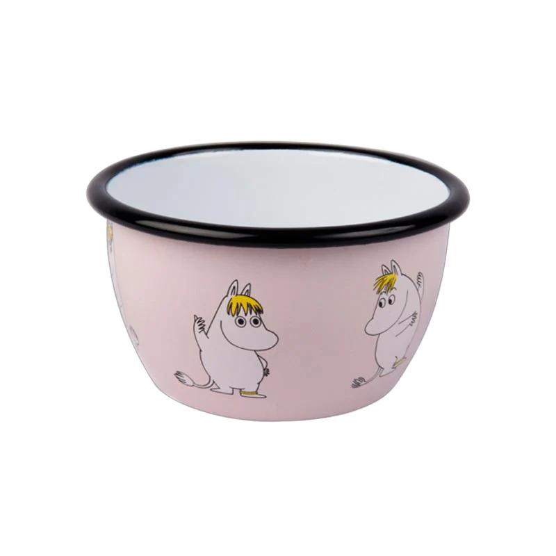 Moomin Enamel Bowl - Snorkmaiden Retro - by Muurla - Image 7