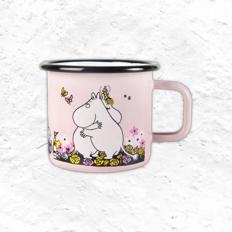 Moomin Enamel Mug - Hug - by Muurla