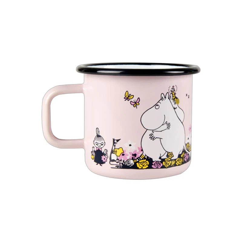 Moomin Enamel Mug - Hug - by Muurla - Image 2