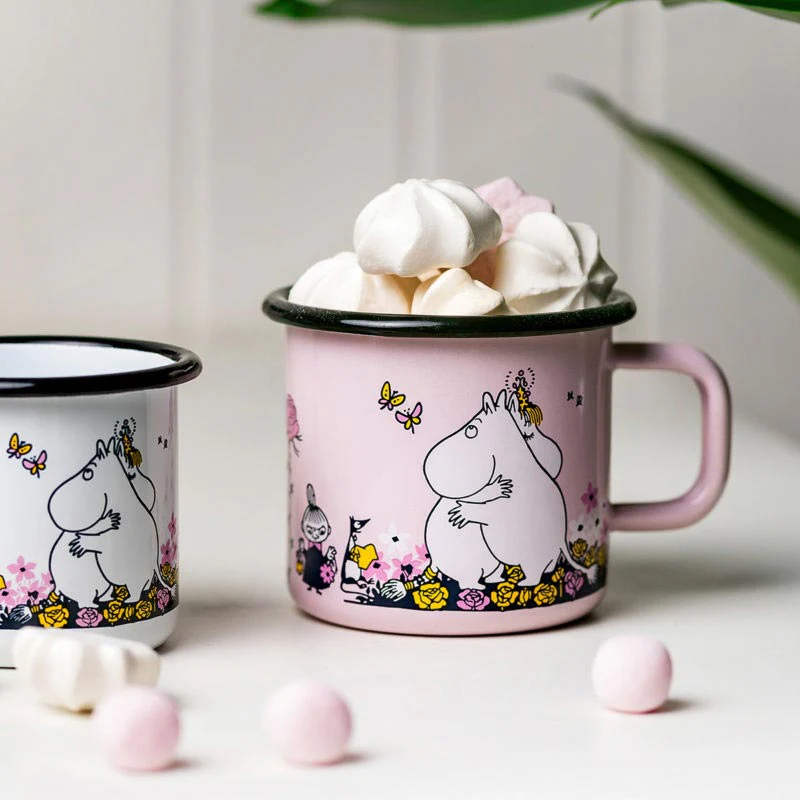 Moomin Enamel Mug - Hug - by Muurla - Image 5
