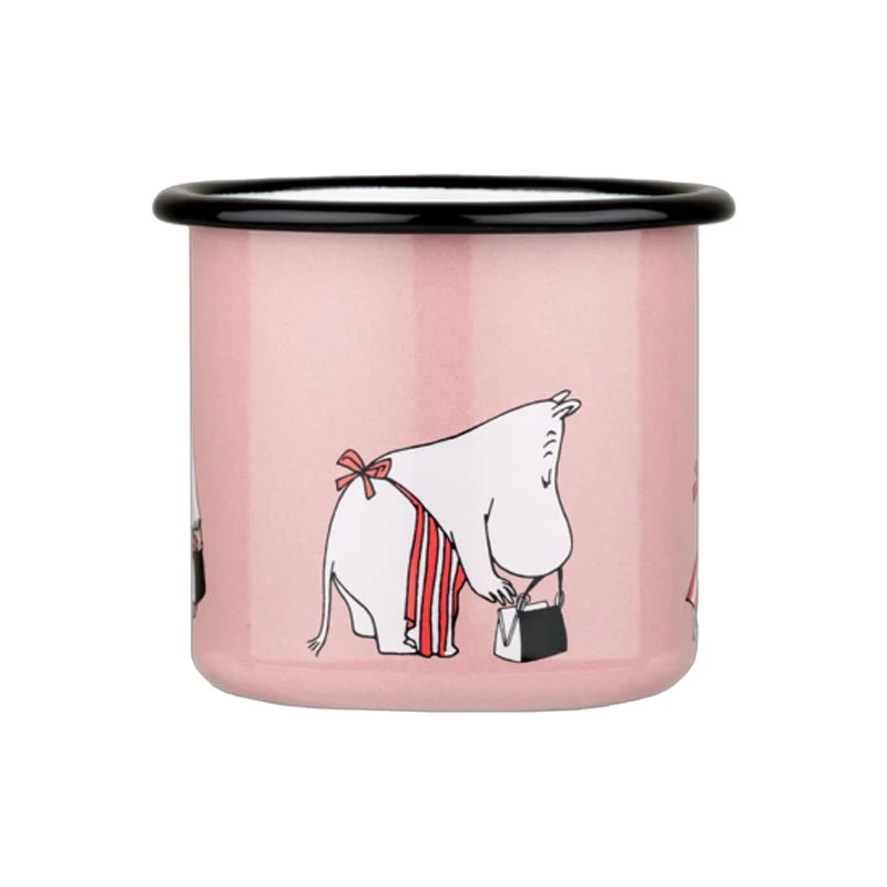 Moomin Enamel Mug - Moomin Mamma Retro - by Muurla - Image 2