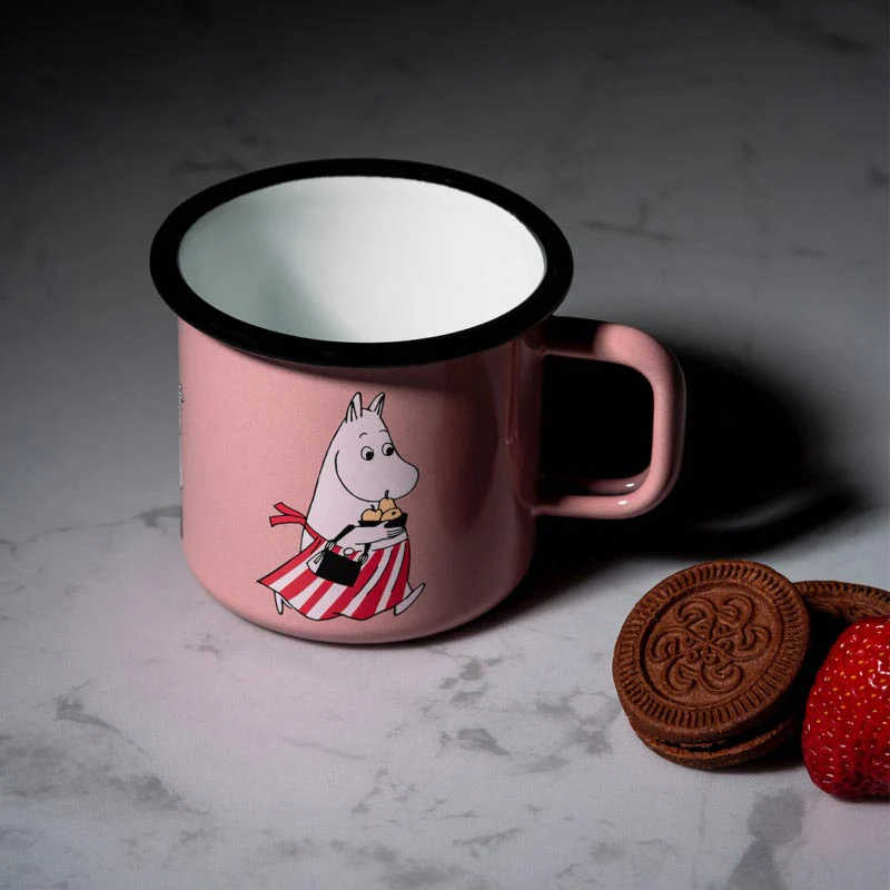 Moomin Enamel Mug - Moomin Mamma Retro - by Muurla - Image 4