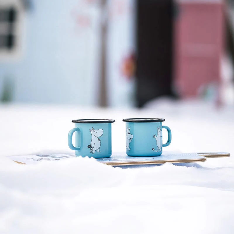 Moomin Enamel Mug - Moomin Retro - by Muurla - Image 4