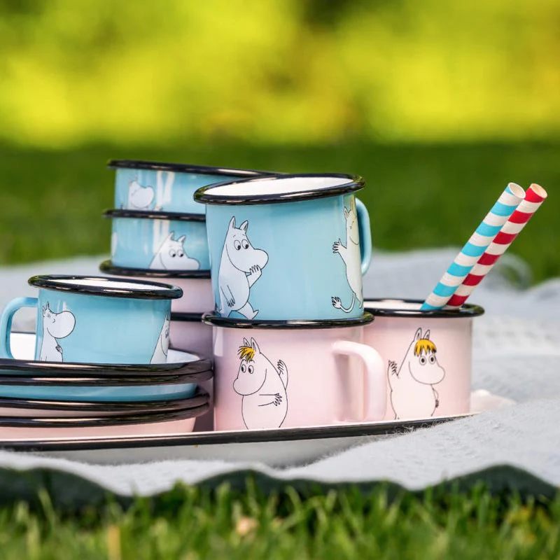 Moomin Enamel Mug - Moomin Retro - by Muurla - Image 5