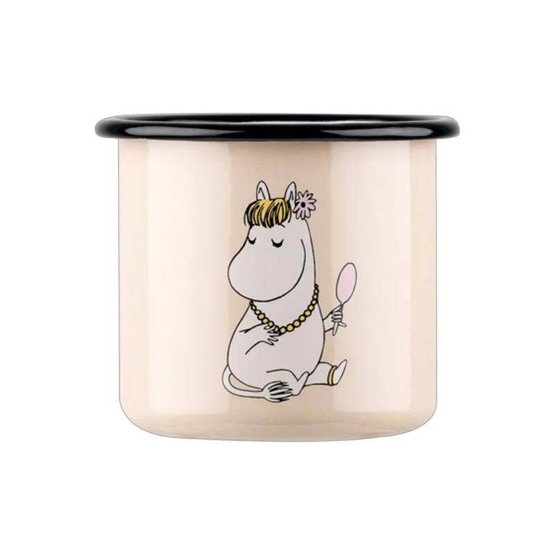 Moomin Enamel Mug - Snorkmaiden Retro - by Muurla - Image 2